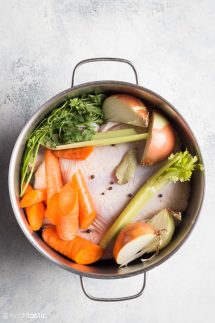 How to Make Chicken Broth - Instant Pot, slow cooker, crockpot, stovetop