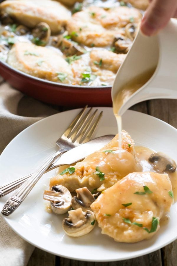 Paleo Chicken Marsala - in 30 Minutes!