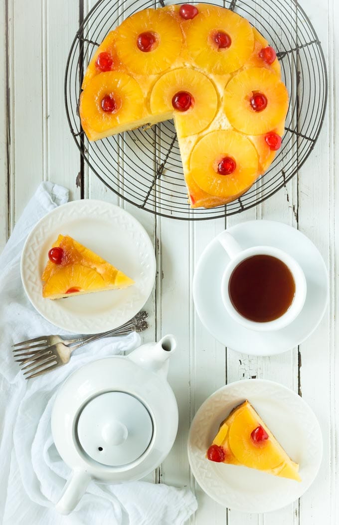 Easy Pineapple Upside Down Cake - And Hattie Makes Three