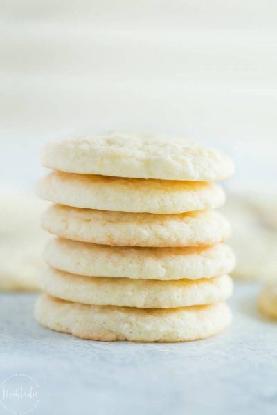 BEST Gluten Free Lemon Cookies!