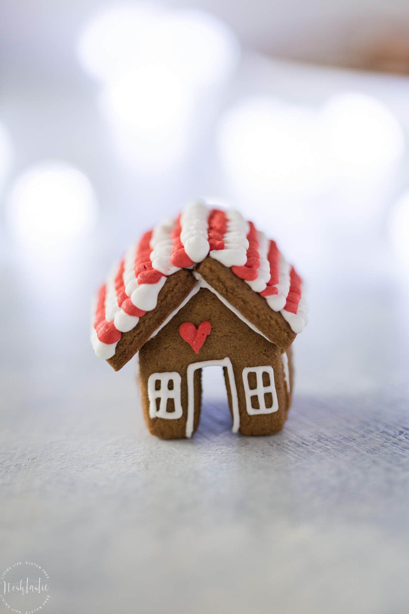 mini gingerbread house template