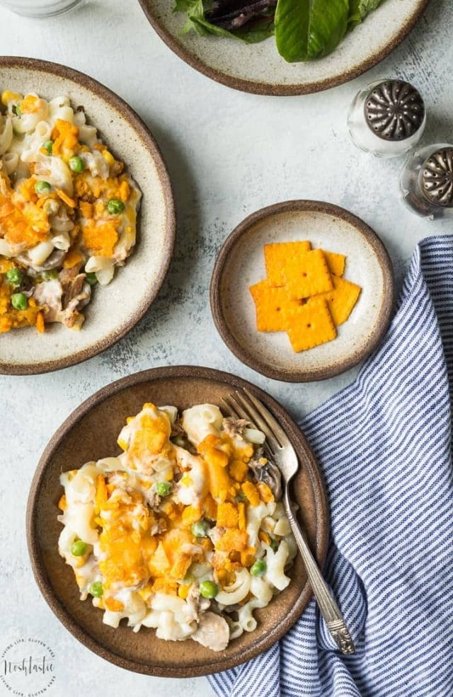 Gluten Free Tuna Casserole - Noshtastic