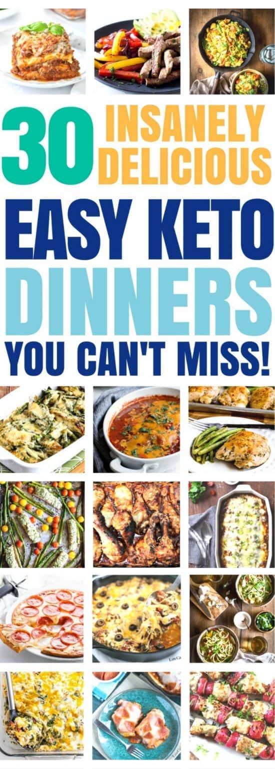 Quick and Easy Keto Diet Dinner Recipes - Noshtastic