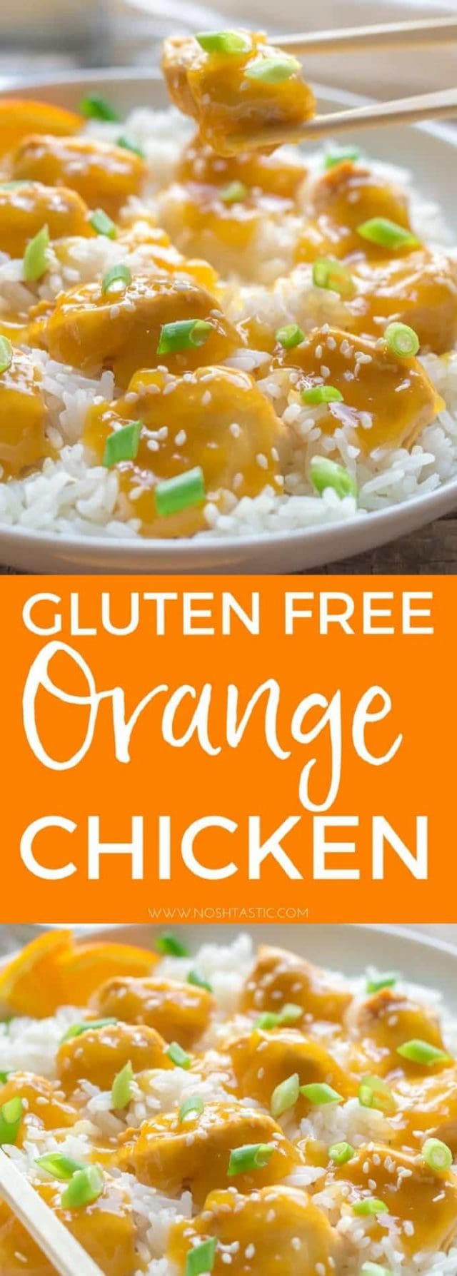 Gluten Free Orange Chicken Recipe with Paleo Option