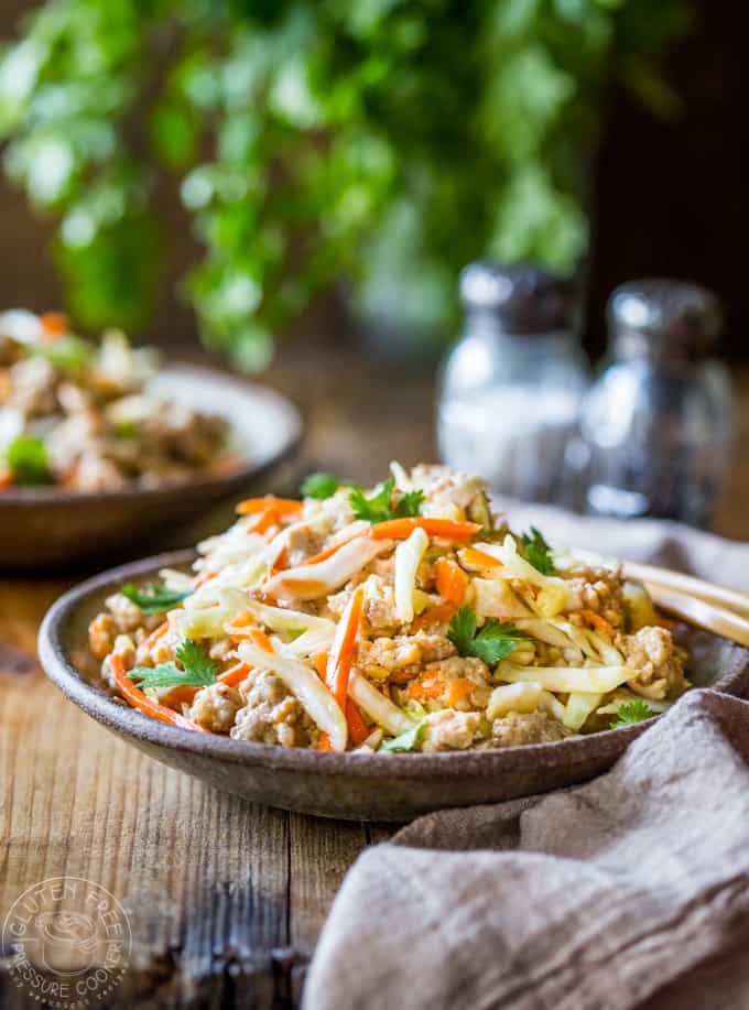 Instant Pot Egg Roll In A Bowl Video Noshtastic