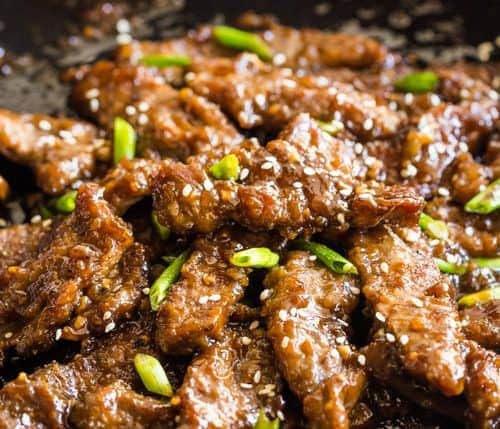 Mongolian Beef Noshtastic