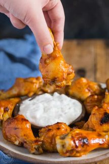 Pressure Cooker Chicken Wings - The Buttered Home