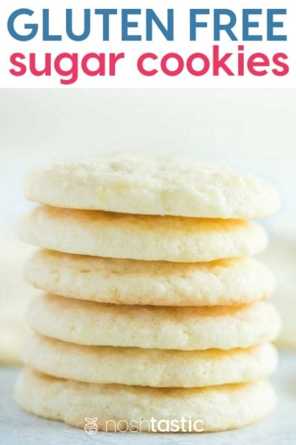 BEST Gluten Free Sugar Cookies Recipe!