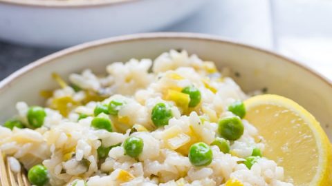 Leek risotto best sale instant pot