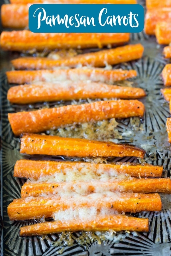 Parmesan Carrots Easy Side Dish!