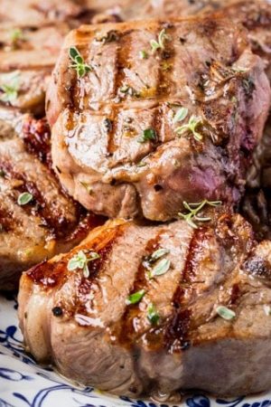 Best Grilled Lamb Chops with Marinade