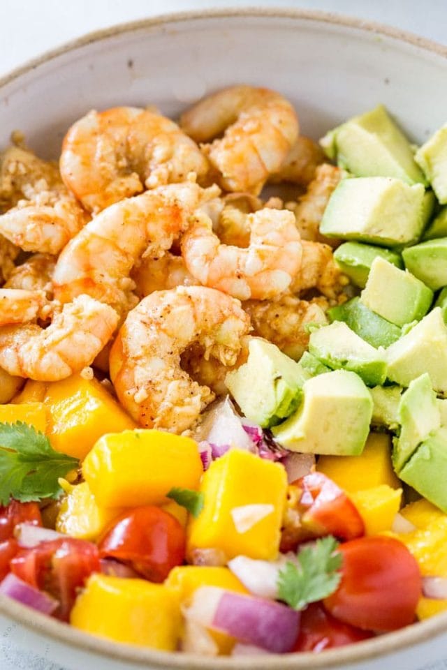 Shrimp Taco Bowls - Healthy, Quick, and Easy!