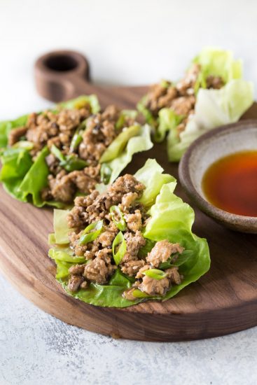 Keto Low Carb Chicken Lettuce Wraps Recipe