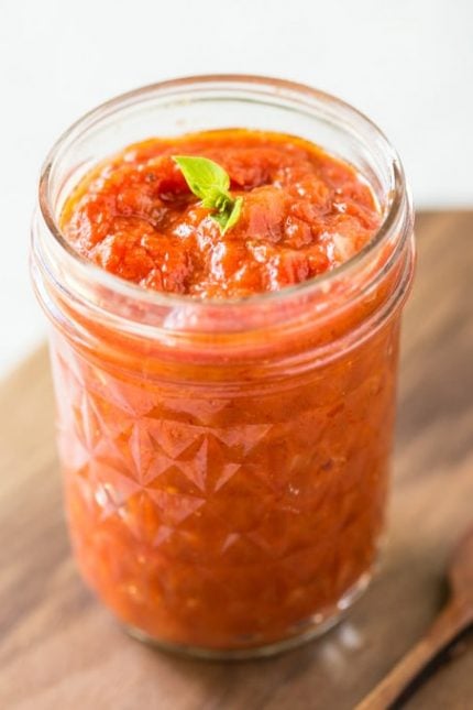 Low Carb Marinara Sauce - Keto, Paleo, W30