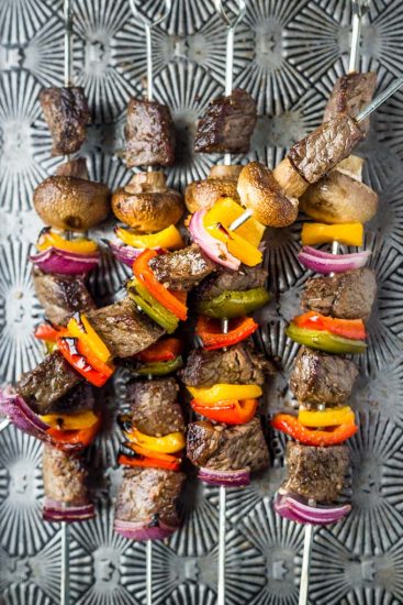 Low Carb Keto Beef Kabobs - Noshtastic