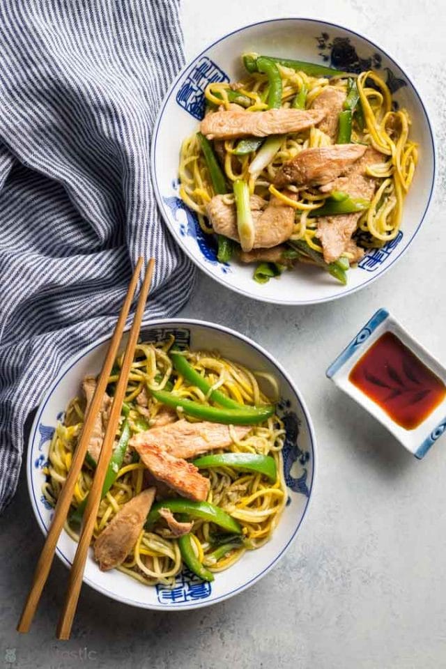 Low Carb Lo Mein - (keto friendly, gluten free)