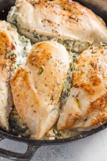 Low Carb Stuffed Chicken - (keto, gluten free)