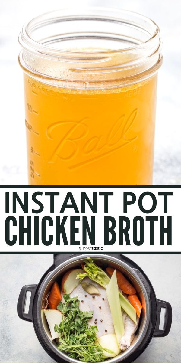 How to Make Chicken Broth Instant Pot, slow cooker, crockpot, stovetop