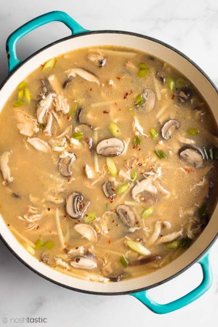 Keto Low Carb Hot and Sour Soup - (VIDEO)