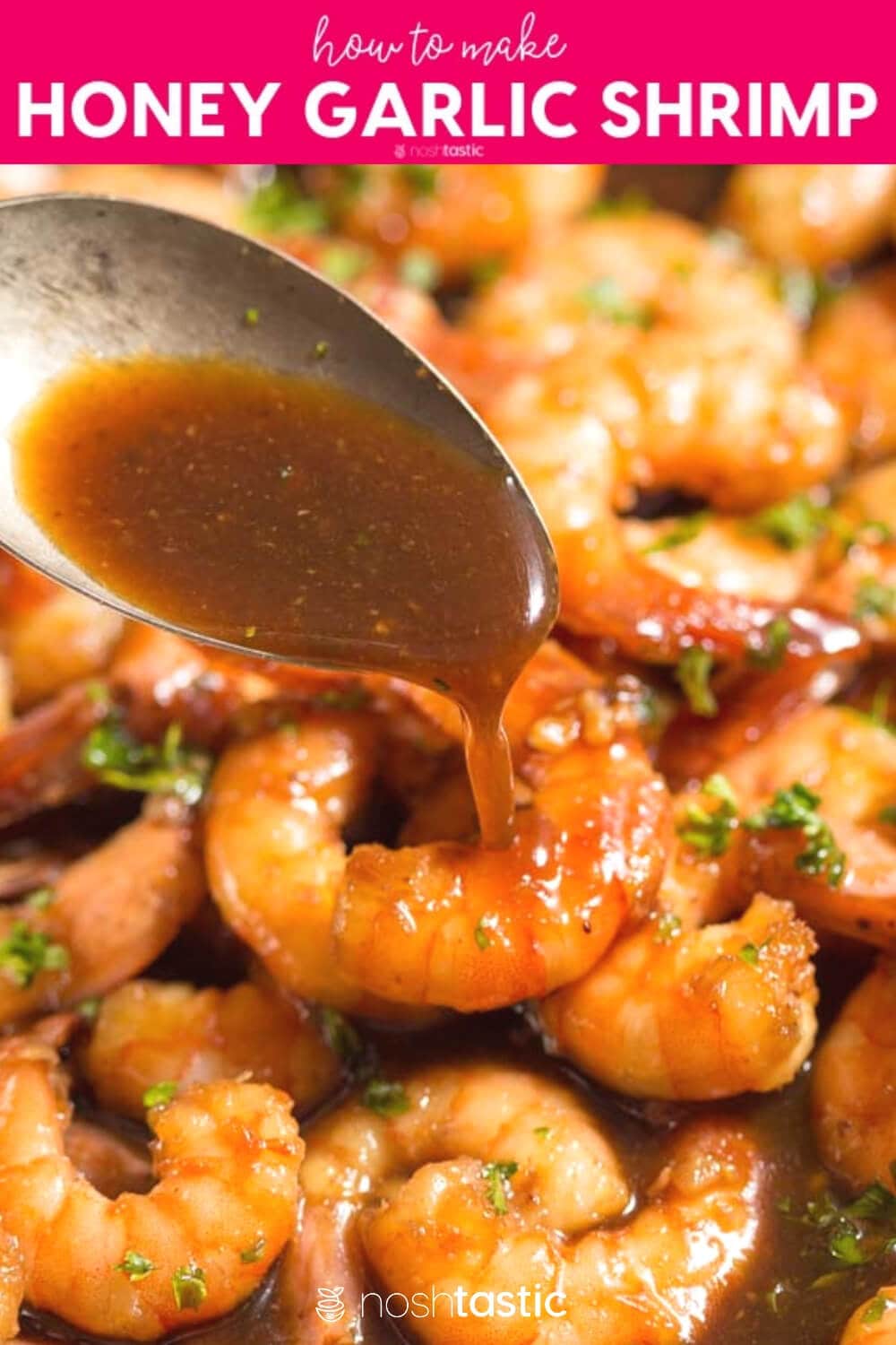 Honey Garlic Shrimp - (paleo, gluten free)