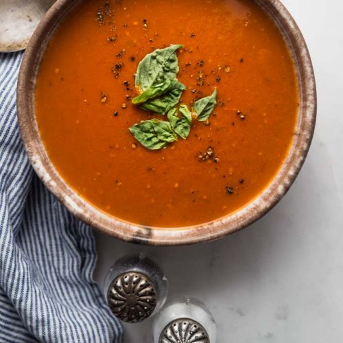 Instant Pot Tomato Basil Soup