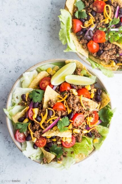 Taco Salad - Noshtastic