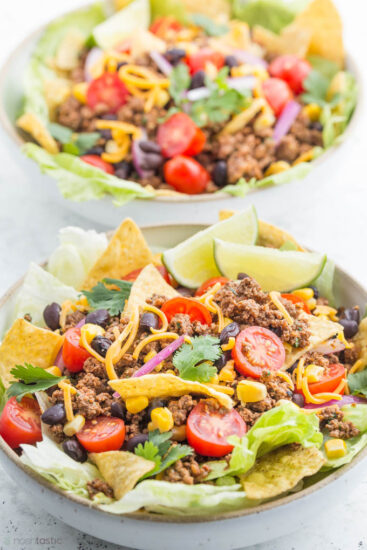 Taco Salad - Noshtastic