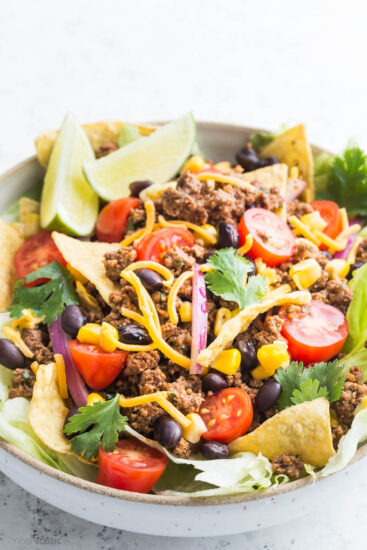 Taco Salad - Noshtastic