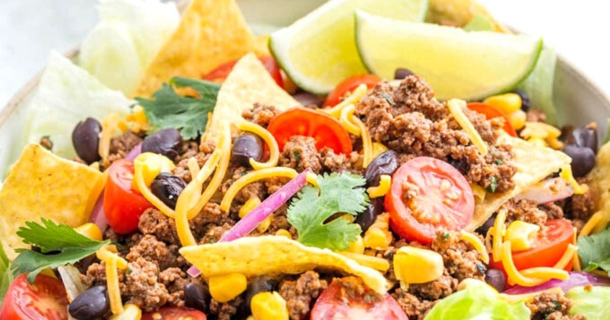 Taco Salad - Noshtastic