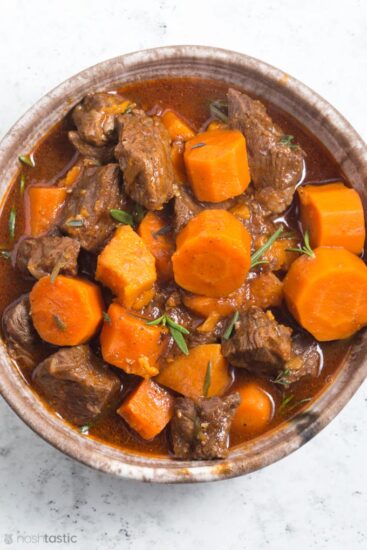 Instant Pot Beef Stew - Noshtastic