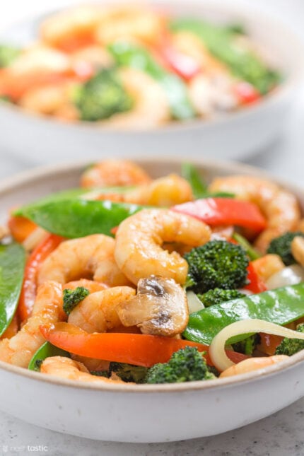 Shrimp Stir Fry - Noshtastic