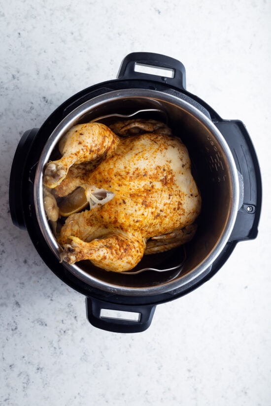 COOKING A 5 LB CHICKEN IN THE INSTANT POT RIO WIDE PLUS 